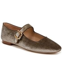 Sam Edelman - Michaela Square Toe Buckled Mary Jane Flats - Lyst