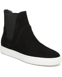 vince women's high top sneakers