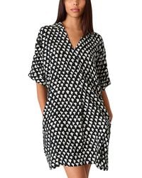 Whistles - Triangle Relaxed Short Dress - Lyst