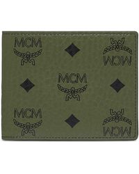 MCM - Aren Visetos Bifold Wallet - Lyst
