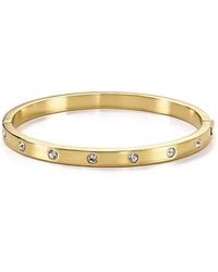 Kate Spade - Crystal Hinge Bangle - Lyst