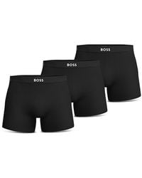 BOSS - X David Beckham One Boxer Briefs, Pack Of 3 - Lyst