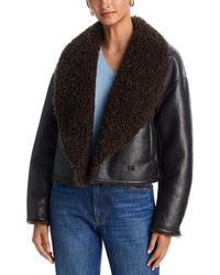 A.L.C. - A. L.C. Stella Faux Shearling Jacket - Lyst