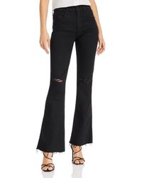 The Weekender Fray Flared Jeans In Guilty As Sin Blue The Weekender Fray Flared Jeans In Guilty As Sin Blue