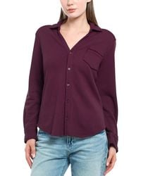 Wilt - Clothing Button Front Sweatshirt - Lyst