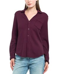 Wilt - Button Front Sweatshirt - Lyst