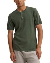 Velvet By Graham & Spencer - Short Sleeve Henley - Lyst