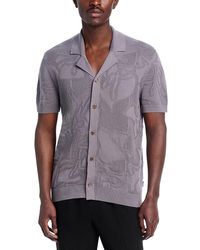 BOSS - C-Noy Patterned Button Down Shirt - Lyst