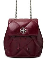 Tory Burch - Kira Diamond Quilt Distressed Mini Backpack - Lyst