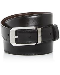 Montblanc - Classic Reversible Leather Belt - Lyst
