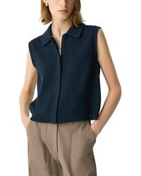 Theory - Zip-Up Vest - Lyst
