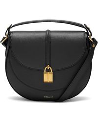 DeMellier London - Siena Small Leather Saddle Bag - Lyst