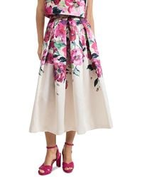 Phase Eight - Phase Skirt Celeste Floral Border Skirt - Lyst