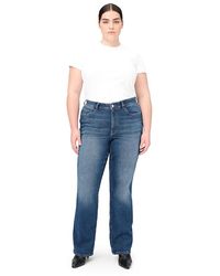Warp & Weft - Rfd Plus High Rise Straight Jeans - Lyst