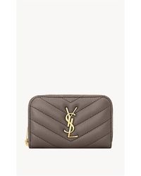 Saint Laurent - Cassandre Wallet - Lyst
