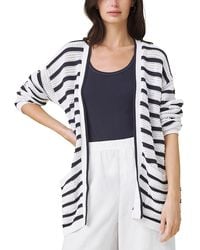 Splendid - Beckham Striped Open Cardigan - Lyst