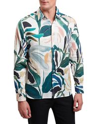 Ted Baker - Rogersy Relaxed Fit Tropical Floral Shirt - Lyst