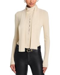 Rag & Bone - Gianna Button Up Sweater - Lyst