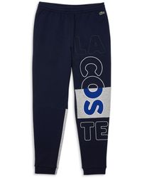 lacoste tapered joggers