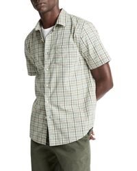 Vince - Polson Plaid French Placket Classic Fit Button Down Shirt - Lyst