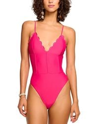 Ramy Brook - Mikayla Scalloped One Piece Swimsuit - Lyst