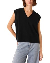 Whistles - Wool Sleeveless Sweater - Lyst