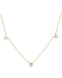 Ana Luisa - Solid Lab-Grown Diamond Station Necklace - Lyst