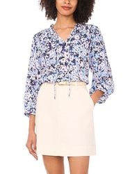Vince Camuto - Raglan Peasant V-neck Blouse - Lyst