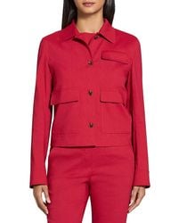 Theory - Linen Blend Jacket - Lyst