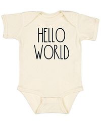 Sweet Wink - Hello World Short Sleeve Bodysuit - Lyst