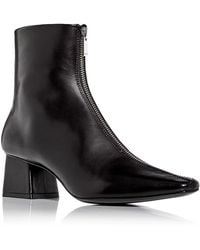 Jonathan Simkhai - Ryder Zip Front Booties - Lyst