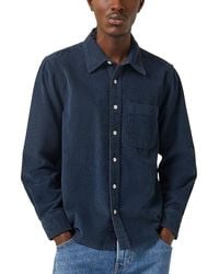 Corridor NYC - Corduroy Long Sleeve Button Front Shirt - Lyst