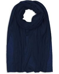 Echo - Sequin Gauze Wool Wrap - Lyst