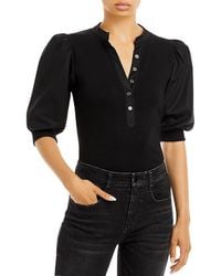 Veronica Beard - Coralee Puff Sleeve Top - Lyst