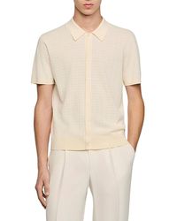 Sandro - Openwork Shirt - Lyst