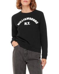 Whistles - Cotton Williamsburg Ny Logo Sweater - Lyst