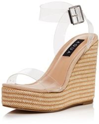 aqua clear sandals