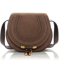 Chloé - Marcie Small Leather Saddle Bag - Lyst