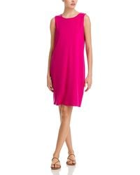 Eileen Fisher - Stretch Jersey Knit Tank Dress - Lyst