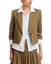 Cinq À Sept - Peri Ruched Sleeve Jacket - Lyst