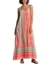 Elan - Spaghetti Strap Maxi Swim Cover-Up Dress - Lyst