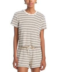 PERFECTWHITETEE - Stripe Loop Terry Tee - Lyst