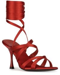 Jeffrey Campbell - Obsessed Ankle Tie Sandals - Lyst