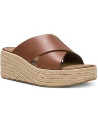 Fitflop - Leather Espadrille Wedge Platform Sandals - Lyst