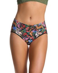 Hanky Panky - Printed Daily Lace French Briefs - Lyst