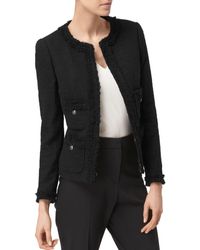 lk bennett white jacket