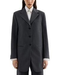 Jil Sander - Fil A Fil Wool & Mohair Jacket - Lyst