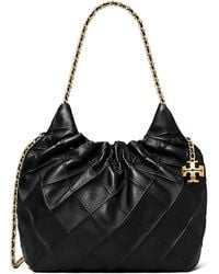 Tory Burch - Mini Fleming Hobo Bag - Lyst