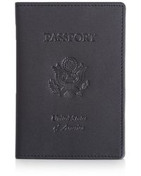 ROYCE New York - Leather Rfid-Blocking U. S. Passport Case - Lyst
