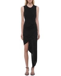 Helmut Lang - Twist Drape Dress - Lyst